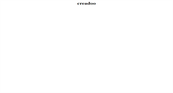 Desktop Screenshot of creadoo.com